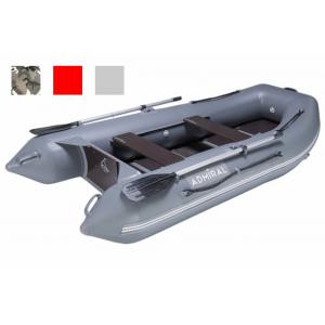 AM-290M Admiral, Inflatable boat made of PVC, grey military