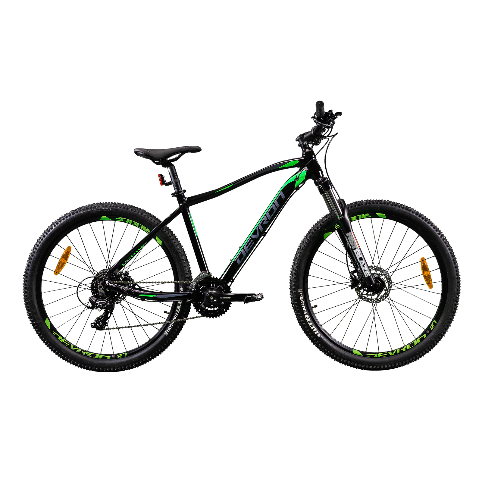 Bicycle Devron 27.5", V-3x8, Riddle RM1.7, 490mm, hidravl., D+D, 14,8 kg Bicycle Devron 27.5", V-3x8, Riddle RM1.7, 490mm, hidravl., D+D, 14,8 kg