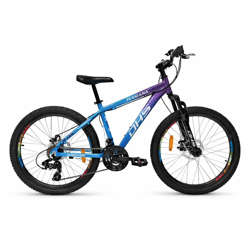 Bicycle DHS 24'' 2423, Terrana, V-3x6, 300 mm, D+D,12.75 kg Bicycle DHS 24'' 2423, Terrana, V-3x6, 300 mm, D+D,12.75 kg