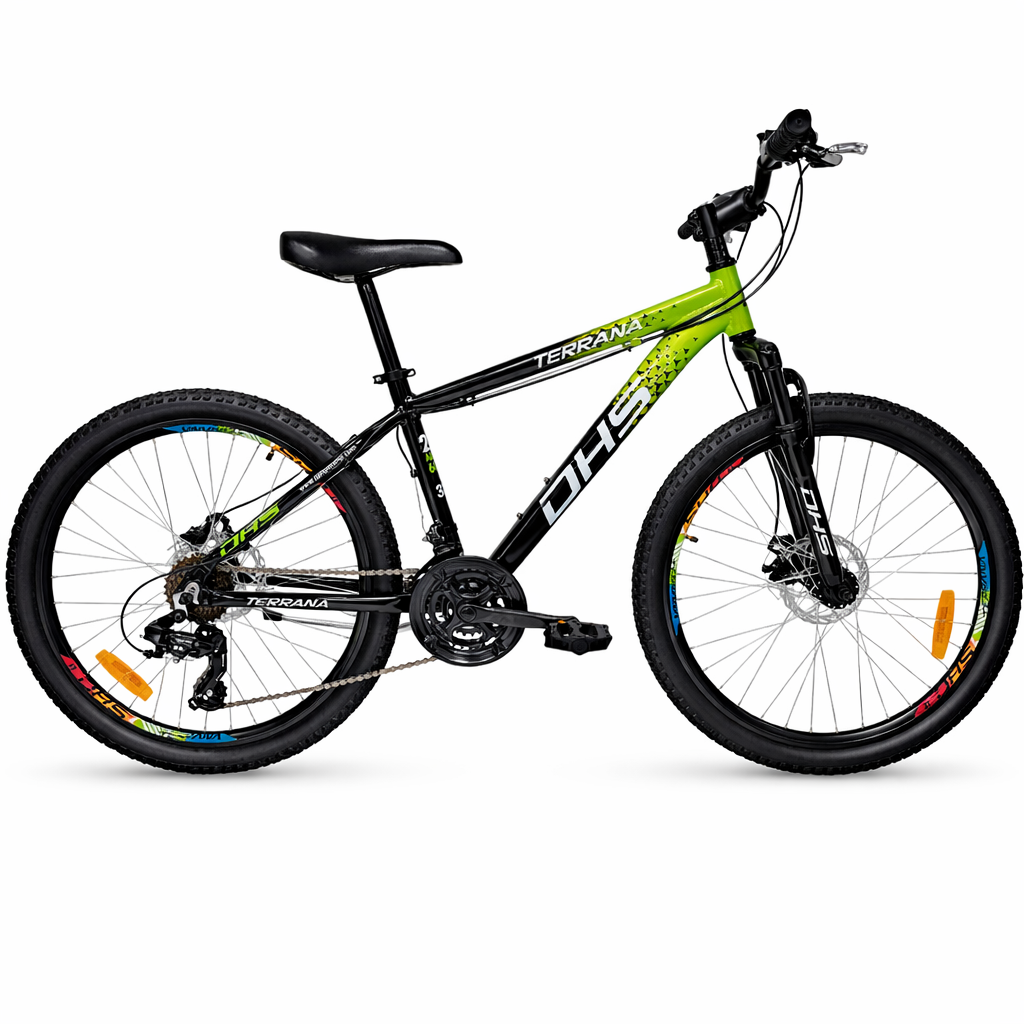Bicycle DHS 24'' 2423, Terrana, V-3x6, 300 mm, D+D,12.75 kg Bicycle DHS 24'' 2423, Terrana, V-3x6, 300 mm, D+D,12.75 kg