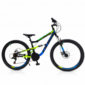 Bicycle   DHS 26" Full suspension, D+D, Polar Flash, black-blue-green, DH262S14251