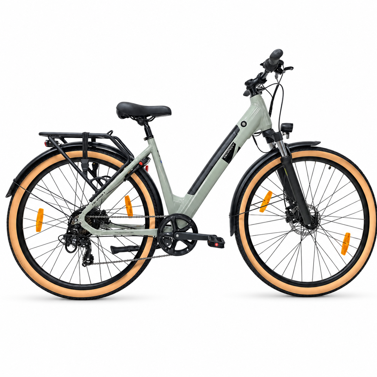 Bicycle Devron E-BIKE, 28200, V-1x7, D+D, hidravl., 490mm Bicycle Devron E-BIKE, 28200, V-1x7, D+D, hidravl., 490mm