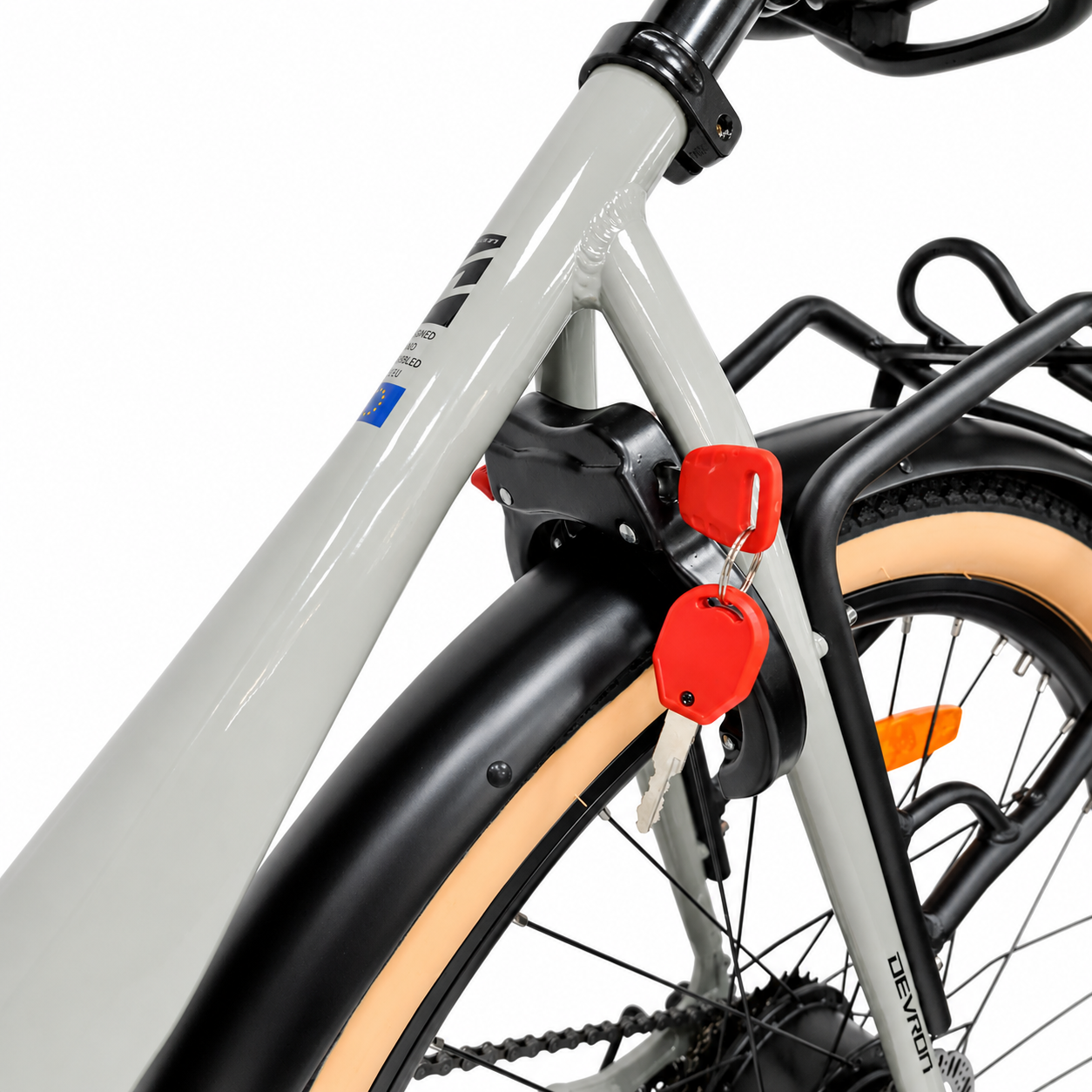 Bicycle Devron E-BIKE, 28200, V-1x7, D+D, hidravl., 490mm Bicycle Devron E-BIKE, 28200, V-1x7, D+D, hidravl., 490mm